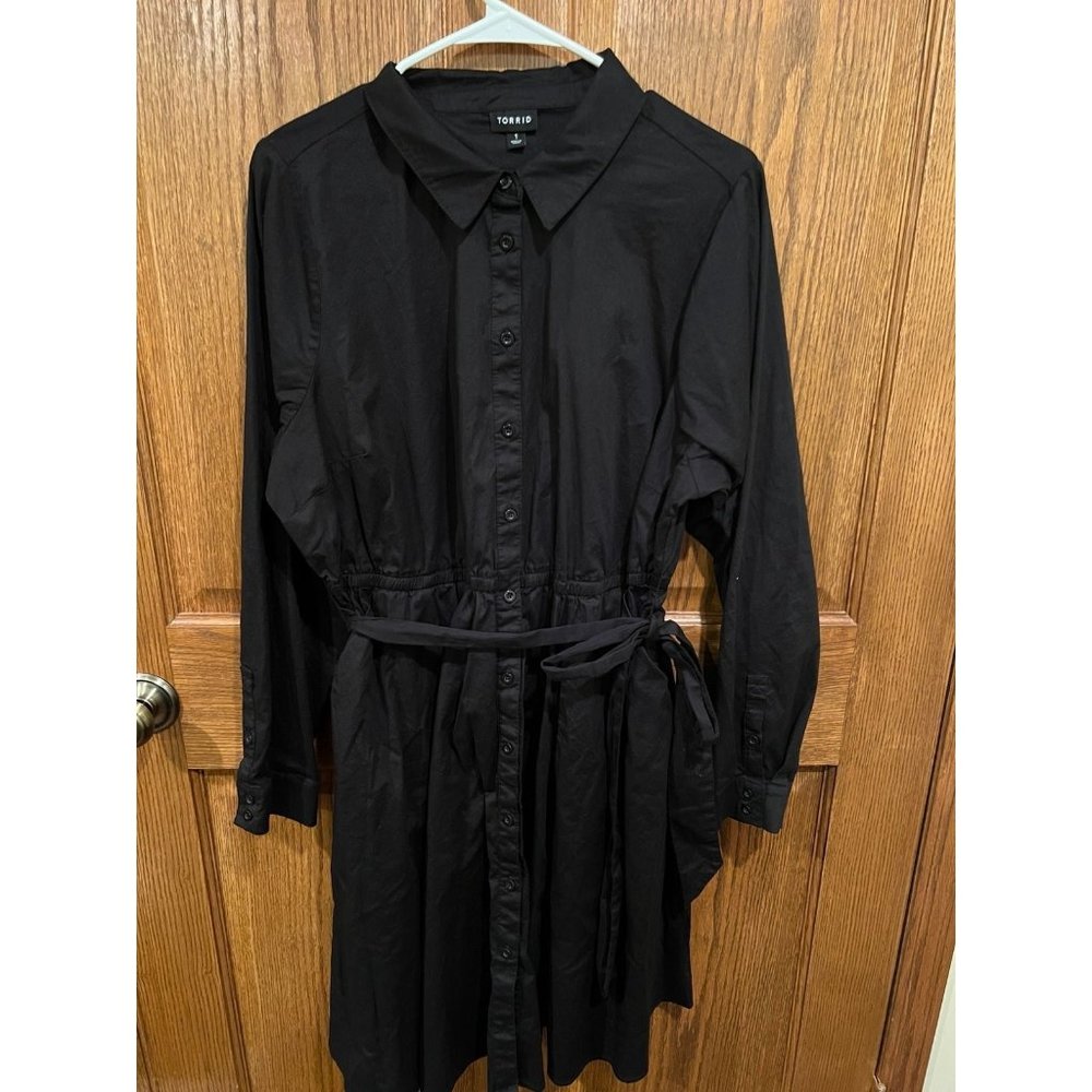 Torrid Mini Poplin Shirtdress